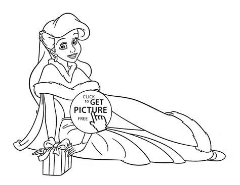 Previous article ariel free coloring pages. Princess Ariel coloring page for kids, disney princess ...