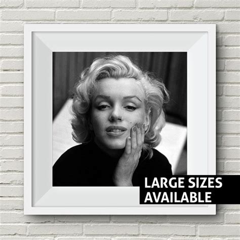 Here you will find black and white prints and posters that can be stylishly framed in your home, office or workplace. Marilyn Monroe Print, Classic Black and White Art, Iconic ...