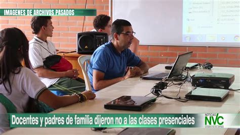 Clases presenciales y a distancia. Docentes y padres de familia dijeron no a las clases presenciales - YouTube