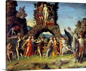 You are romantic and sometimes quite unrealistic when it comes to matters of the heart you are romantic and even poetic, and changes of mood are your way of life! Parnassus (Mars and Venus) by Andrea Mantegna Photo Canvas ...