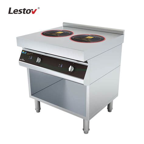 Take a look at the selection of waring commercial induction and burners for kitchens. Two Burner Induction Stove with Cabinet | Lestov Cooker