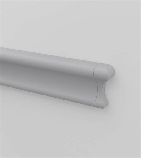Rub rail anew gray 8x96 taped.040 thick. Chair Rails | Wall Protection Products | Wallprotex