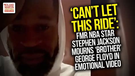 Reflecting on the summer of love! 'Can't Let This Ride': Fmr NBA Star Stephen Jackson Mourns ...