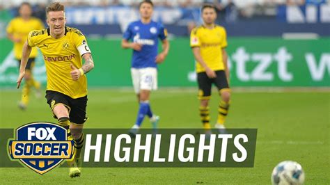 Manuel akanji causó baja por una lesión muscular con lo que emre can, que había jugado en. FC Schalke 04 vs. Borussia Dortmund | 2019 Bundesliga ...