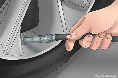 Want free air for tires? How to Use Fix-a-Flat | YourMechanic Advice