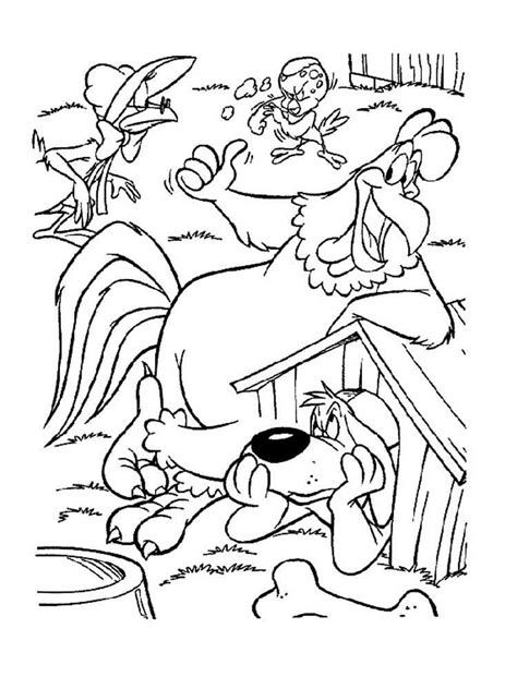 You might also be interested in coloring pages from looney tunes category. Foghorn Leghorn coloring pages. Free Printable Foghorn ...