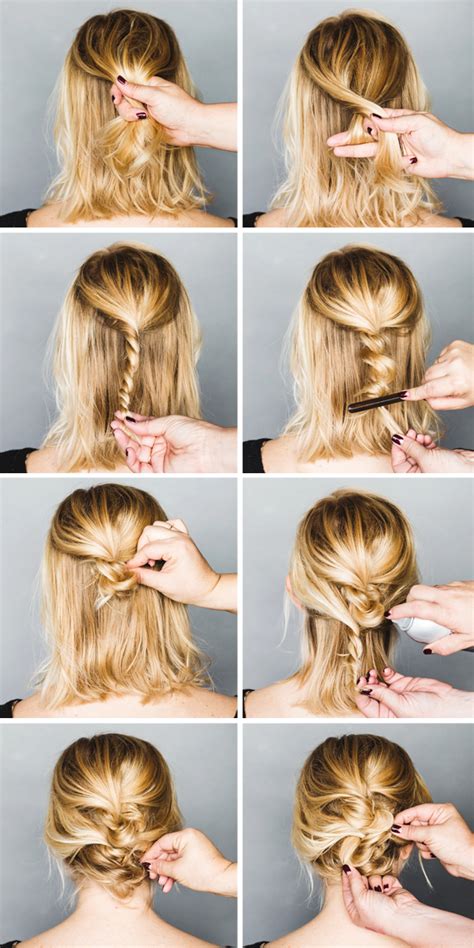 Whether you need a dressy updo for a wedding or holiday party, or you just need assurance that you can still rock an easy ponytail during the day, these are the best updo hairstyles for short hair. Holiday Hair Tutorial: An Easy Short Hair Updo - Anne Sage