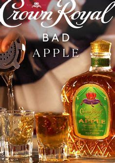 Crown royal and the washington apple go hand in hand. Fireball Whiskey and the new Regal Apple Crown Royal. Apple Cinnamon shot. | Mini Bar | Fireball ...