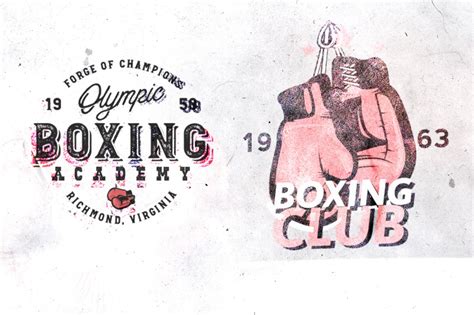 Browse thousands of boxing gym logo designs. 20 Vintage Boxing & Gym Logos By seveniwe | TheHungryJPEG.com