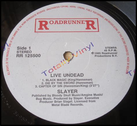 Download undead slayer mod apk (unlimited money/level max) for android last version 2020 free download. Totally Vinyl Records || Slayer - Live undead 12 inch ...