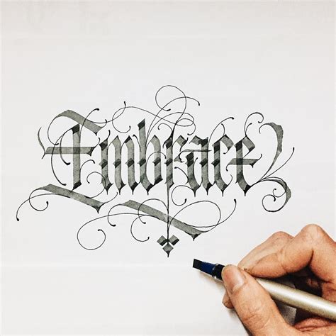 That long stem is really difficult for me. Fotobeskrivning saknas. | Calligraphy fonts alphabet, Hand ...