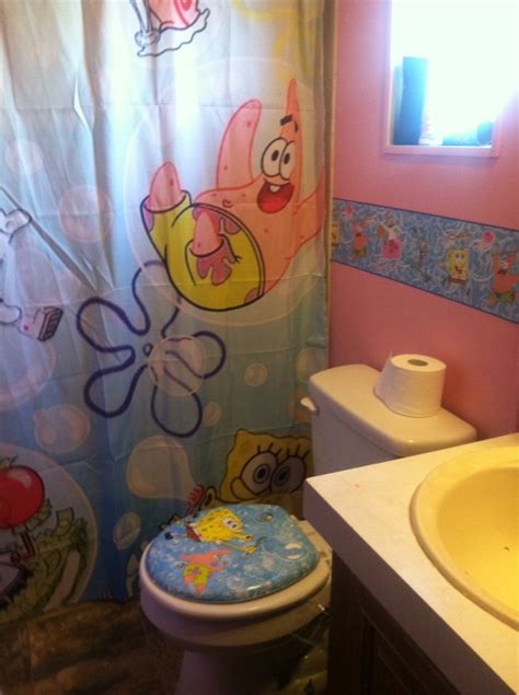 See more ideas about spongebob, spongebob wallpaper, spongebob squarepants. I like the Shower curtain | Kids' bathroom