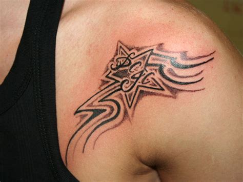 Star tattoo designs are available in many unique designs like tribal, shooting and many more. 100's of Star Tribal Tattoo Design Ideas Pictures Gallery