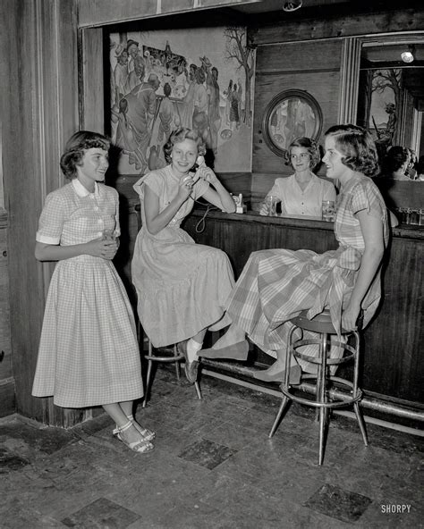 Two bigger girls play strip games. Shorpy Historic Picture Archive :: Belle Up to the Bar ...