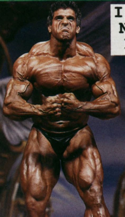 Lou is italian, his family was from italy, but he was born in new york. Lou Ferrigno showing his mass