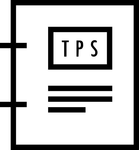 Temporary protected status (tps) is a temporary status given to eligible nationals of designated countries who are present in the united states. Tps Report Svg Png Icon Free Download (#453414 ...