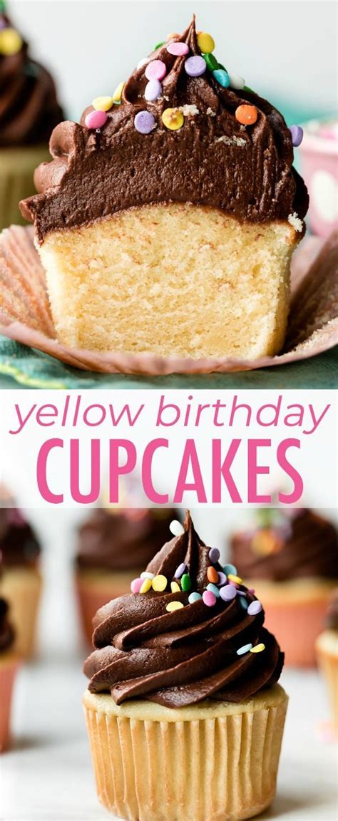 You can keep the cake layers soft and fluffy for the whole day. Super moist yellow birthday cupcakes with creamy and rich ...