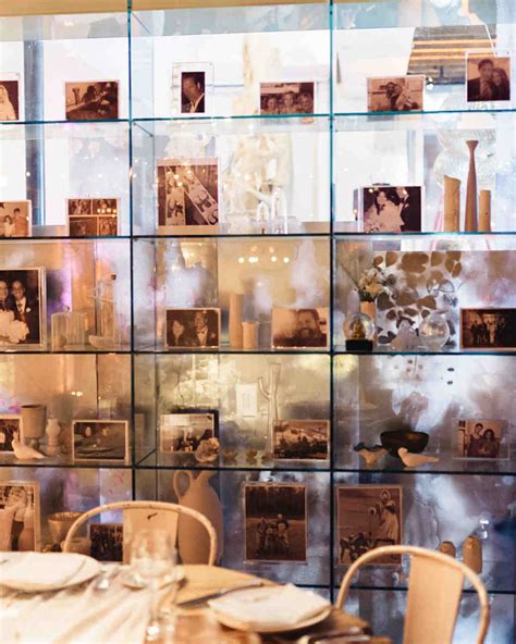 See more ideas about photo displays, wedding photo display, wedding decorations. 30 Creative Ways to Display Photos at Your Wedding | Martha Stewart Weddings