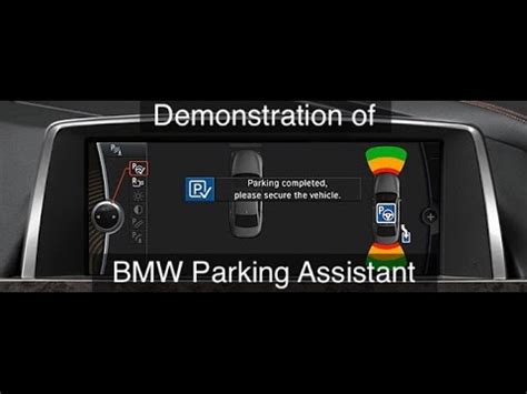 This option allows you to put the car in control of the steering wheel, leaving you to concentrate on the brake and accelerator. Demonstration of BMW Parking Assistant feature on a BMW i3 Houston Texas - YouTube