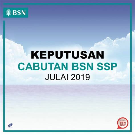 Tahukah anda skim sijil simpanan premium bsn ini telah bertapak lama di malaysia. Keputusan SSP BSN JULAI 2019 - Layanlah!!! | Berita ...