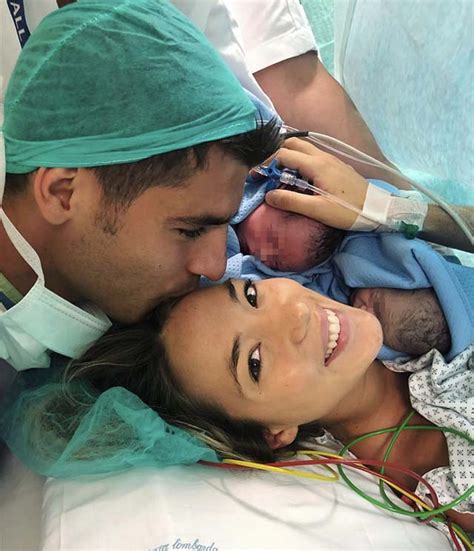 Alice campello e alvaro morata 'genitori tris': Alvaro Morata e Alice Campello: sono nati i gemelli ...