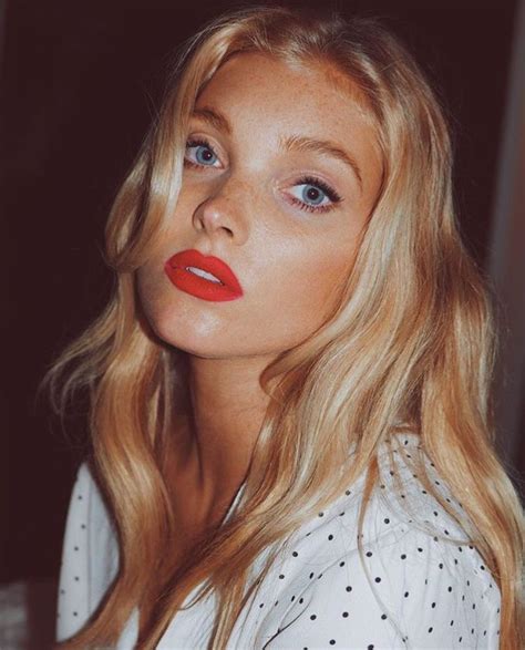 How do you lighten red hair? Natural makeup with a bold red lip | Hair beauty, Natural ...