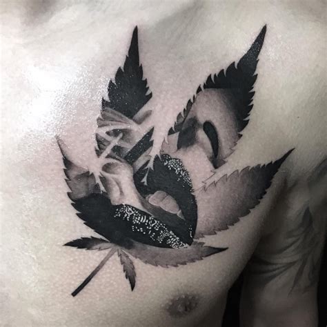 Skull draw on twitter bestone graceneutral bath smoke. Tattoo uploaded by Tattoodo | Weed leaf tattoo by Rui ...