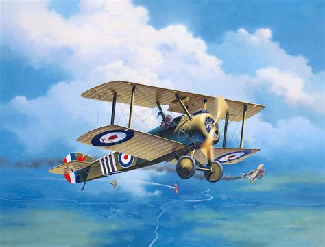 The camel owed both its extreme manoeuverability and its difficult. Revell Model Set 100 Years RAF Sopwith Camel in 1:48 ...