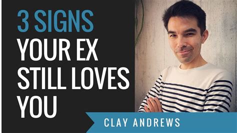 Maybe you would like to learn more about one of these? 3 Signs Your Ex Still Loves You - Breakup Help - YouTube