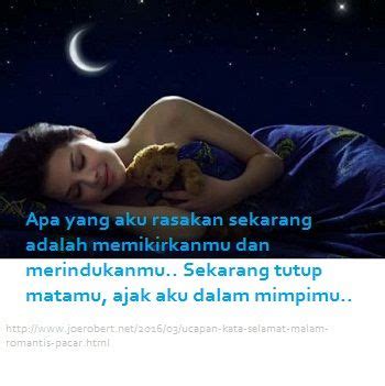 Ucapan selamat malam dan selamat tidur islami yang satu ini bisa kamu kirimkan sebagai pengingat untuk diri sendiri dan sahabat. Pin oleh anujoe di Ucapan selamat malam romantis | Kata ...