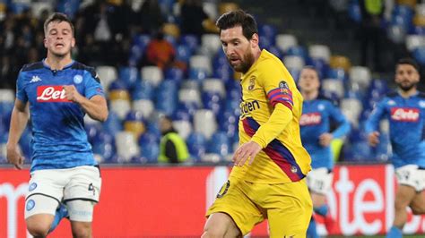 Although he was usually deployed as a winger, he was also used as a second striker or as an. Messi y Barcelona rescatan el empate ante Napoli - UNANIMO ...