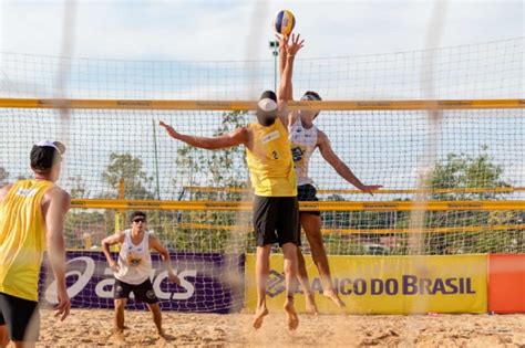 Qual a terceira opção do voleibol de praia? Circuito Brasileiro de Vôlei de praia em Cuiabá conta com jogos da fase classificatória ...