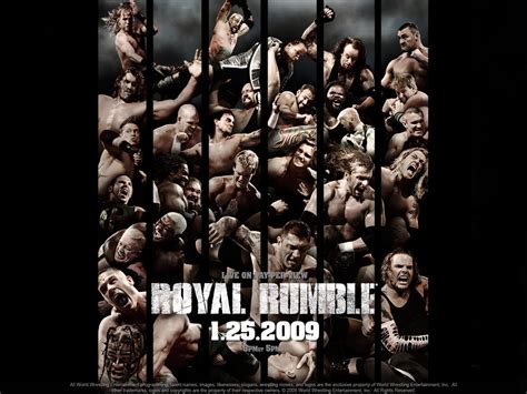 El 'conejo malo' se presentó en el evento wwe royal rumble 2021 y es la primera vez que un artista latino logra cantar en este escenario, uno de los más importantes de la lucha libre. Royal Rumble 2009 - Professional Wrestling Wallpaper ...