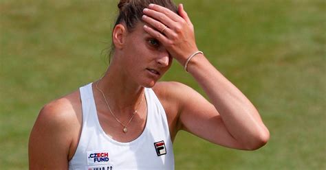 First wimbledon final helps karolina pliskova put painful year behind her. Pliskova en tweevoudig kampioene Kvitova uitgeschakeld ...