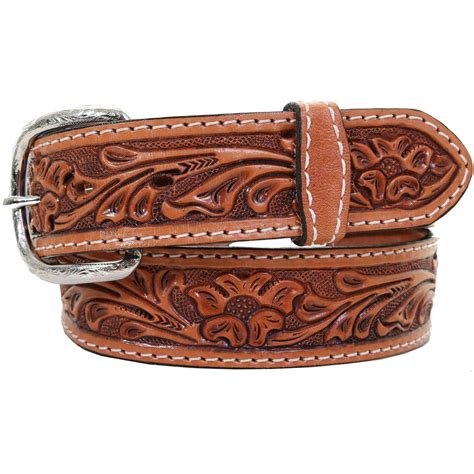 Here you will find a 4 part video series that we created for the series is called how to tool floral leather tooling patterns. each video covers a certain number of stamping tools in the order that i use them. B578 - Natural Floral Tooled Belt | Belt, Leather working ...