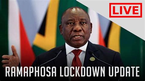 It is the first time that he is addressing the ruling party. Watch Live: President Ramaphosa Addresses the Nation on ...