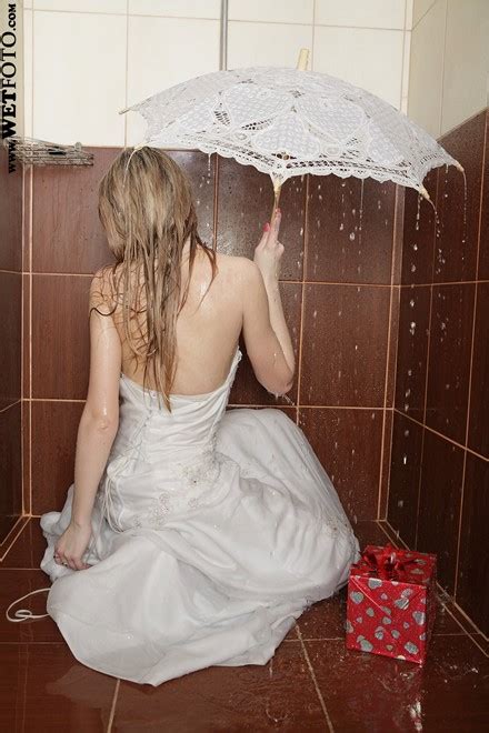 У меня всё под было схвачено. Wetlook by Beautiful Bride in Wedding Dress and White ...