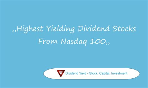 This is because these companies are the in malaysia, dividend payouts are usually in cents instead of percentages. Dividend Yield - Stock, Capital, Investment: Highest ...