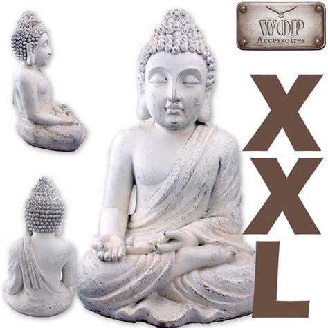 Das günstigste angebot beginnt bei chf 10. XXL Buddha Figur Statue Feng Shui Skulptur Budda Thai ...