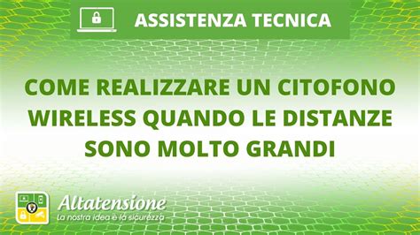 Se c'è un tetto in un condominio, come collegare una lavatrice. Come realizzare un citofono wireless quando le distanze ...