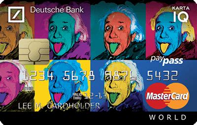 Use verimi to log in to deutsche bank onlinebanking. Karty IQ World MasterCard w Deutsche Banku