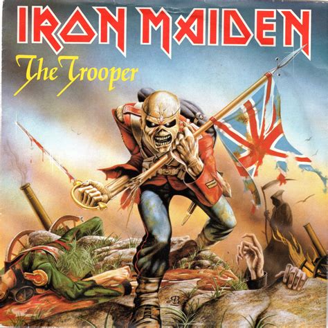 With iron maiden's 16th studio album, the book of souls out friday, this seems like a good time to look back on with that in mind, we're ranking every maiden studio album cover from worst to best. The Trooper (12" Album Cover) - Iron Maiden | Illustration ...