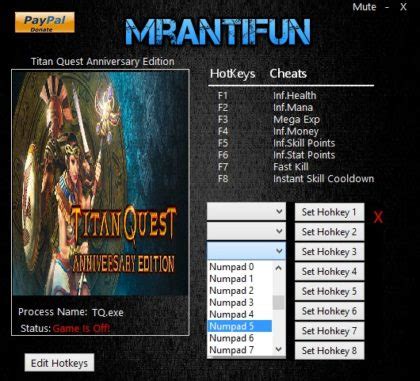 Our titan quest anniversary edition +22 trainer is now available for version 2.8 enhanced and supports steam, gog, windows store, xbox · for titan quest: Titan Quest Anniversary Edition 2.1.1 Trainer, Cheats ...