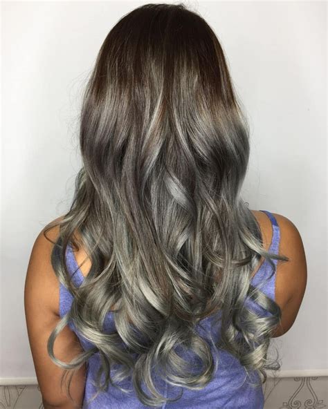 Light brown hair looks flirty and flattering in a very natural way! 50 Pretty Ideas of Silver Highlights to Try ASAP - Hair ...