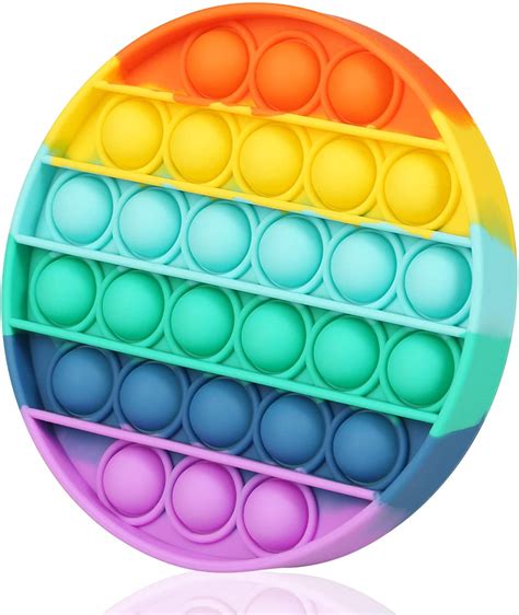 Just sit back and relax playing this game. POP IT Rainbow Nonagon Push & Pop Fidget Toy, Nonagon ...