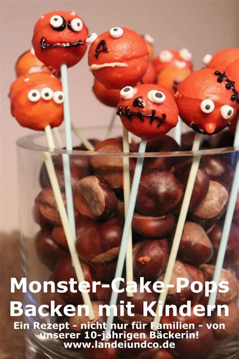 Ihr könnt euch mit verschiedenen ideen und. Monster-Cake-Pops - landeiundco.de | Monster cakepops ...