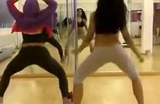 dance booty moves practice babes mirror their videos porn
