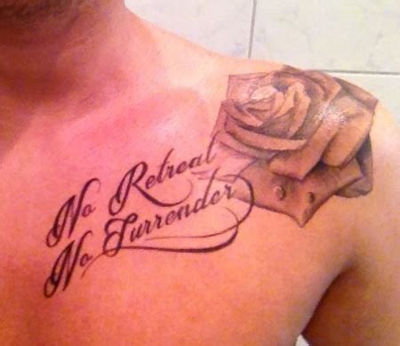 Nachdem romani rose 1979 vorsitzender des verbandsdeutschersinti geworden war , widmete er sich intensiv der bürgerrechtsarbeit. romano-r: No Retreat No Surrender + Rose | Tattoos von ...