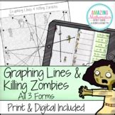 Graphing lines and killing zombies ~ graphing in slope intercept form activity. Zombie Worksheets & Teaching Resources | Teachers Pay Teachers