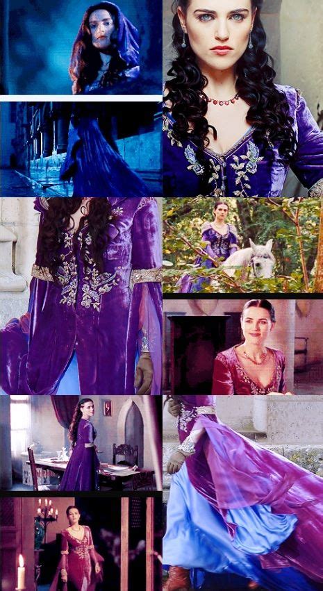 Merlin did try to kill her, but only because he had to or the entire kingdom would die, and she knows this. Morgana's Purple Dress - I WANT THIS SO BAD! I really want ...